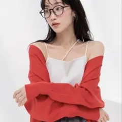 LOWRYS FARM スタイルUPカップアシメキャミ