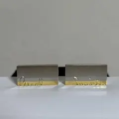 Paul Smith カフス シルバー 専用ボックス付き