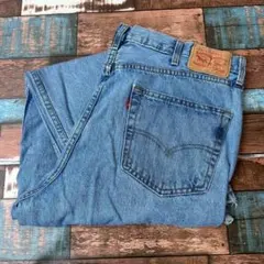 こ*し様 ビンテージ　古着　リーバイス550 バギー　デニム　ジーンズW40L3