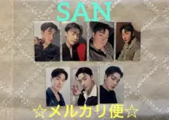 ATEEZ SAN サン 特典トレカまとめ7枚セット♪
