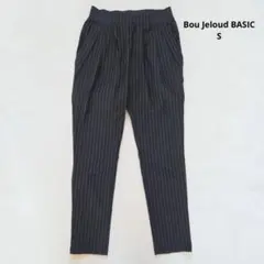 良品✨ブージュルード Bou Jeloud ストライプ テーパードパンツ