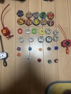 「ベイブレード まとめ売り 約30パーツ ランチャー付き」