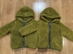 マーキーズ フリース 90センチ　2セット　双子