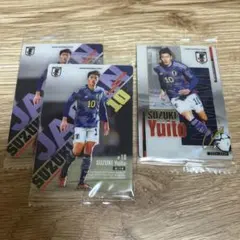 サッカー日本代表 鈴木唯人 カード3枚