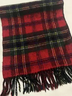 タータンチェック マフラー リバーシブル