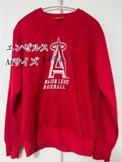 MLB エンゼルス　スウェット　大谷翔平　Mサイズ　赤　野球