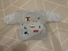 petit main グレー トレーナー 80