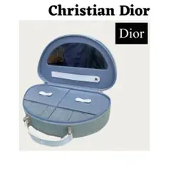 Dior アクセサリーケース デニムブルー インテリア バニティバック
