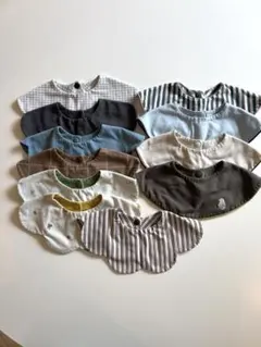 Konny スタイ・よだれかけ 11枚セット