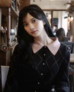 SNIDEL 【USAGI ONLINE限定】アーガイルチェックカーディガン