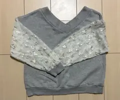 vネックトレーナー