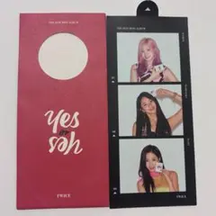 TWICE YES or YES 6th ミニアルバム 特典 フィルムカード