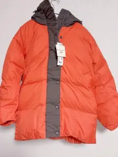 UNIQLO ユニクロ　MARNI オレンジ ダウンジャケット XS