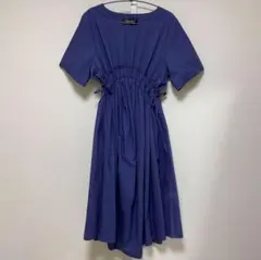 マタニティ　ギャザーロングワンピース　パーティにも⭐︎