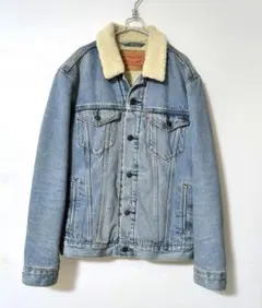 ☆ Levi's 70s 71605 0217 デニムボアジャケット ロング丈☆ - メルカリ