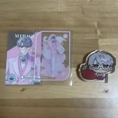 にじさんじ 8周年アクリルブロック メタルカード 特典 一橋綾人