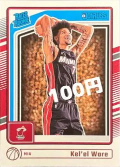 【100円/462】Miami Heat RC Kel'el Ware