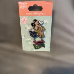 東京ディズニーシー ミッキー＆ダッフィー スプリングヴォヤッジ ピンバッジ