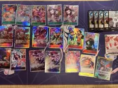 ワンピース トレーディングカード SRまとめ売り ミホーク　シークレット付き