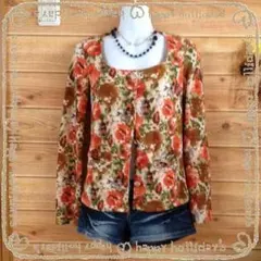 ANAP☆花柄カーディガン