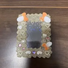 ホイップデコ　硬質ケース　トレカケース　オレンジ