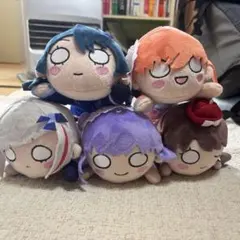 ラブライブ　蓮ノ空女学院　寝そべりぬいぐるみ　5種