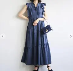 La boutipue BonBonシャンブレーマーメイドシャツワンピース - メルカリ