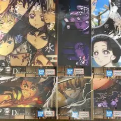 鬼滅の刃 一番くじ 〜姉の仇〜 D賞クリアポスターコンプリートセット