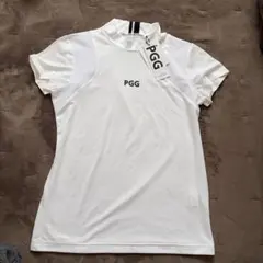 PGG レディース ゴルフ シャツ ホワイト　パーリーゲイツのサムネイル