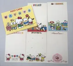 サンリオ　絵入りはがき　ハローキティ ポストカードセット 5枚