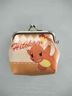 ポケモン　がま口　財布　ヒトカゲ　小銭入れ