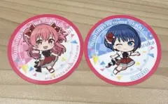 【みのり 遥 愛莉 雫】プロセカ スシロー コラボ ピック 2枚セット