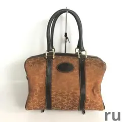 CELINE セリーヌ Cロゴ ハンドバッグ ブラウン レディース ブランド