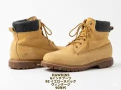 HAWKINS 6インチブーツ　9E イエローヌバック ヴィンテージ　90年代のサムネイル