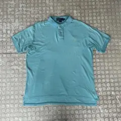 Polo by Ralph Lauren ライトブルー ポロシャツ【90s】