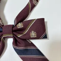 Eastboy Venus リボン ラメ　紋章　ボルドー