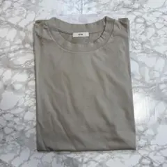 ATON ベージュ クルーネック 半袖 Tシャツ　サイズ6のサムネイル