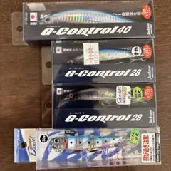 ジャクソン　Gコントロール28 40 飛び過ぎダニエル　４点セット