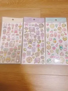 11/28お値下げ！カミオジャパンシール3枚セット ボンボンドロップシール風