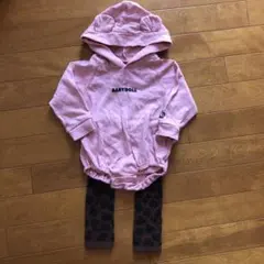 ベビードール　くまみみセットアップ