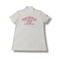 Munsingwear★ゴルフウェア★半袖モックネックシャツ★M★T71601のサムネイル