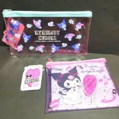 サンリオ「マイメロディ＆クロミ」ポーチ  ２点セット ♡