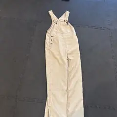 GU ベージュ サロペット Mサイズ