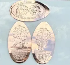 USJ ハミクマ ミャクミャク　メダリオン 3種セット　ユニバーサルスタジオ