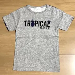 SLAP SLIP 半袖 Tシャツ 120cm グレー　ネイビー