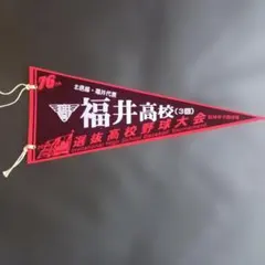 第76回選抜高校野球大会 福井高校 記念ペナント