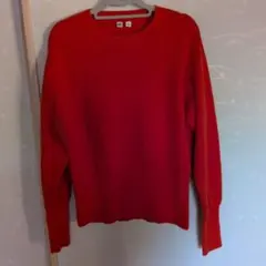 ユニクロ セーター オレンジ