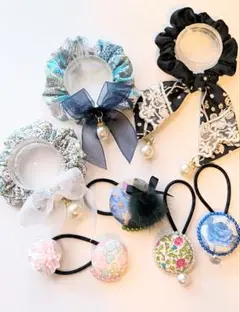 ル*ビ様 【オークション形式】全て.リバティ.ヘアゴムset