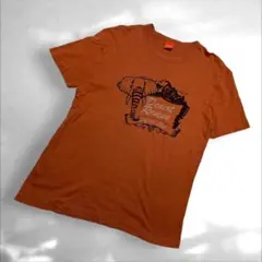 BOSS ヒューゴボス Tシャツ Desert Rescue ブラウン D1