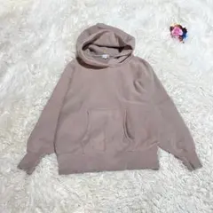 ラコレ　パーカー　スウェット　フード　ビックシルエット　裏起毛　着回し◎ S